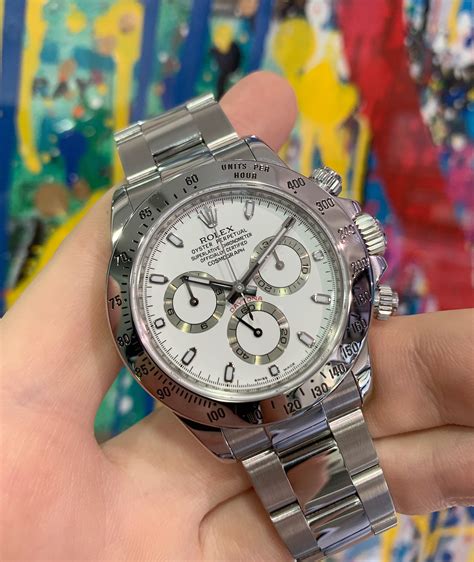 Rolex daytona 116520 white